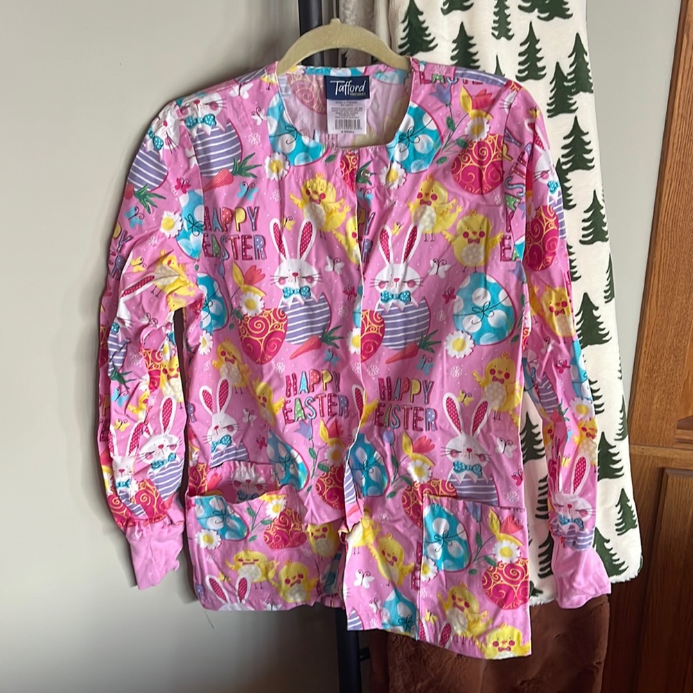 Easter Scrub Jacket - image 1